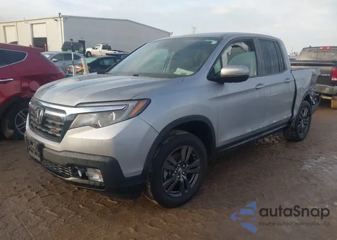 2020 Honda Ridgeline Awd Sport из США, поврежденный, VIN 5FPYK3F10LB021894